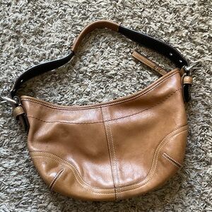 Coach Tan Leather Hobo Bag